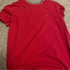 Tommy Hilfiger Red Short Sleeve Tee